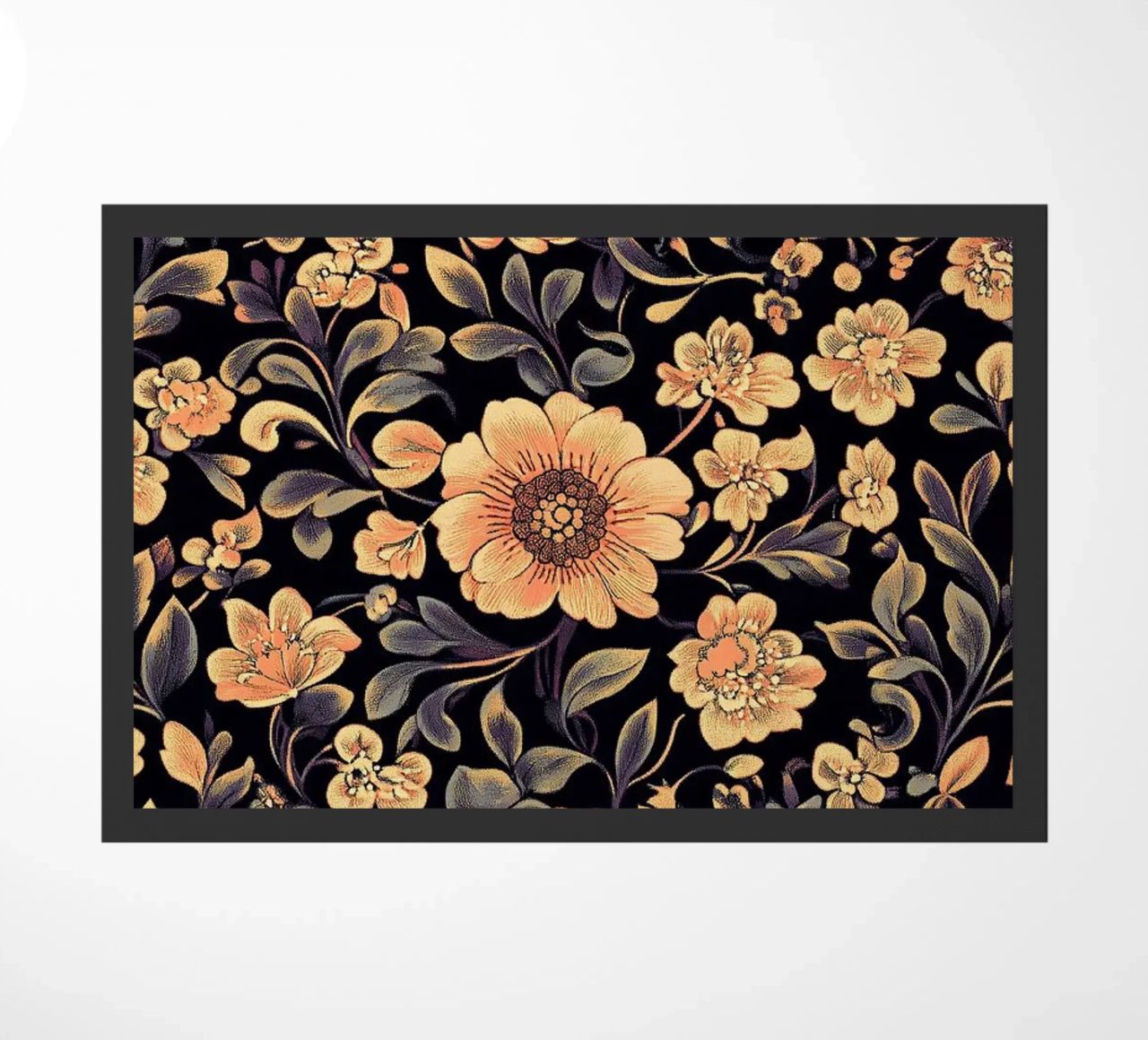 William Morris "Whimsy and Wonder: Morris’s Botanical World" felpudo de Nikis Art Studio