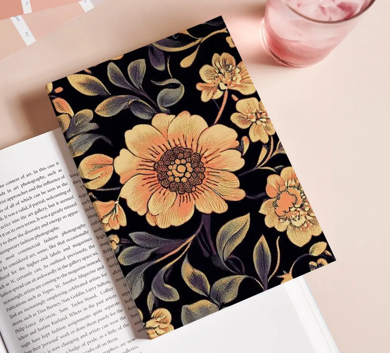 William Morris "Whimsy and Wonder: Morris’s Botanical World" notebook by Nikis Art Studio