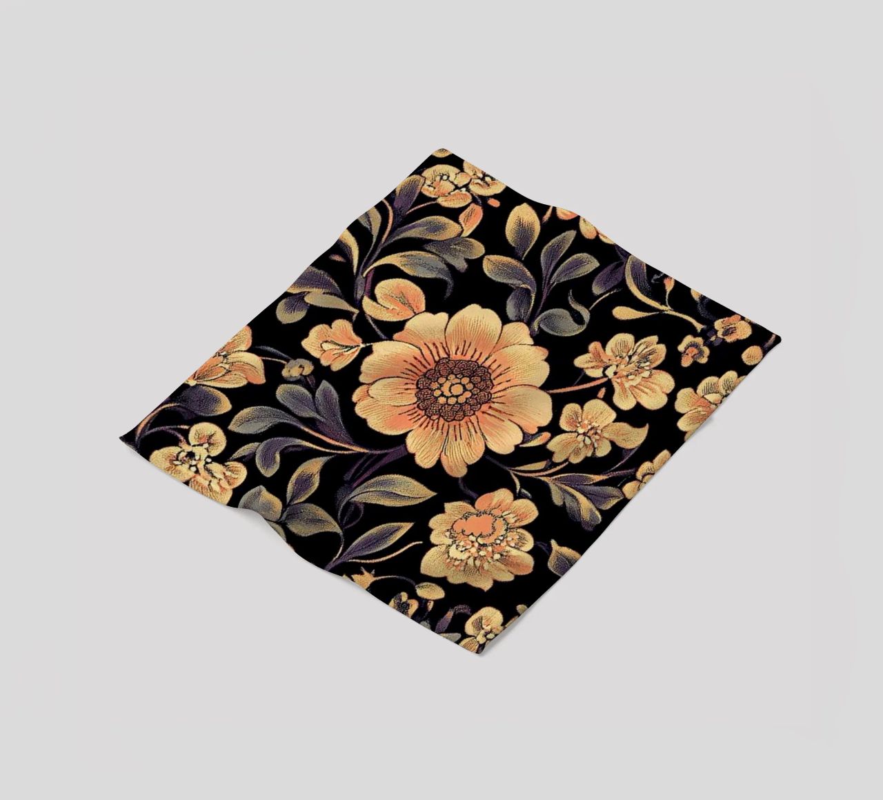 William Morris "Whimsy and Wonder: Morris’s Botanical World" coperta in pile da Nikis Art Studio
