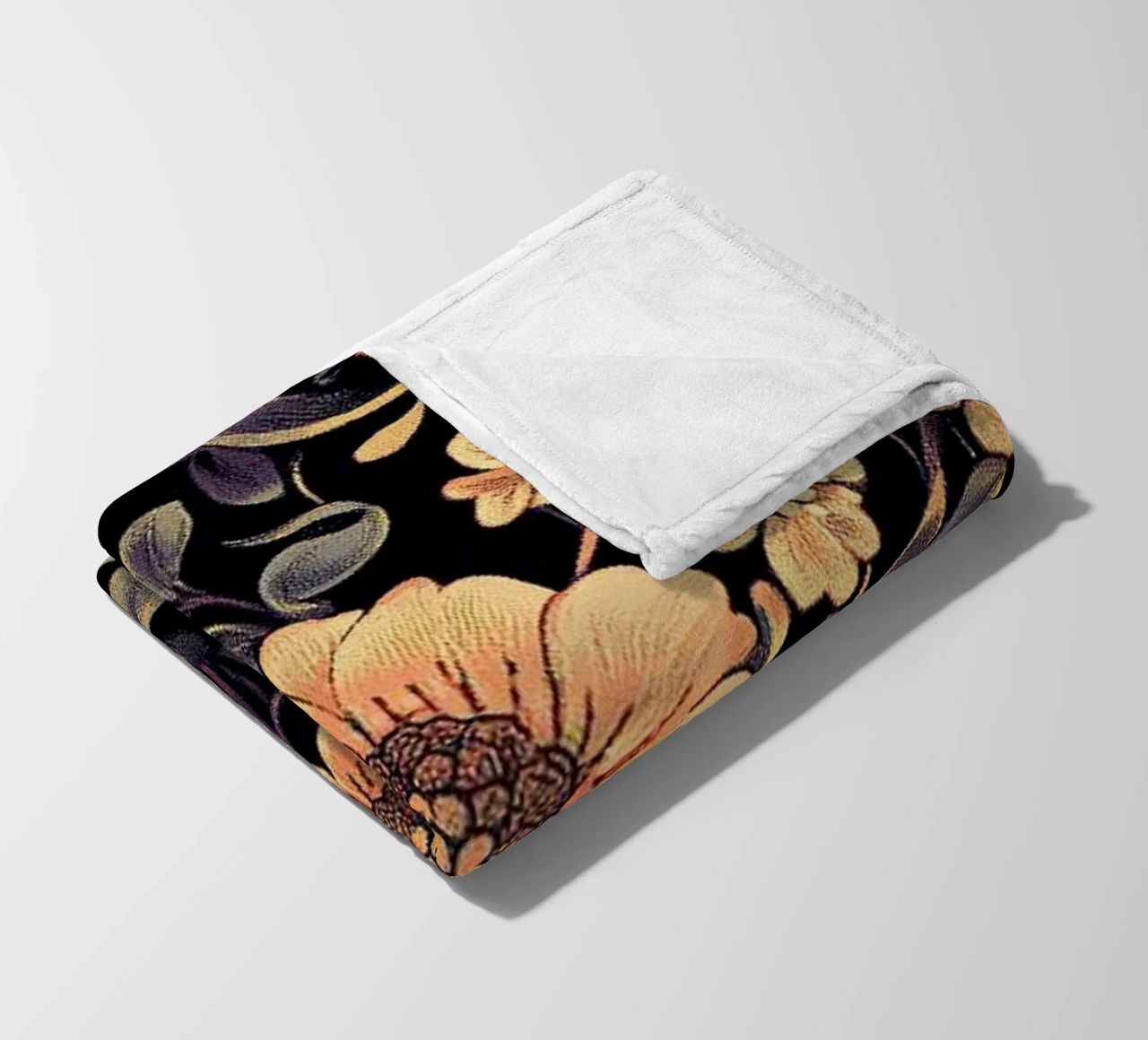 William Morris "Whimsy and Wonder: Morris’s Botanical World" coperta in pile da Nikis Art Studio