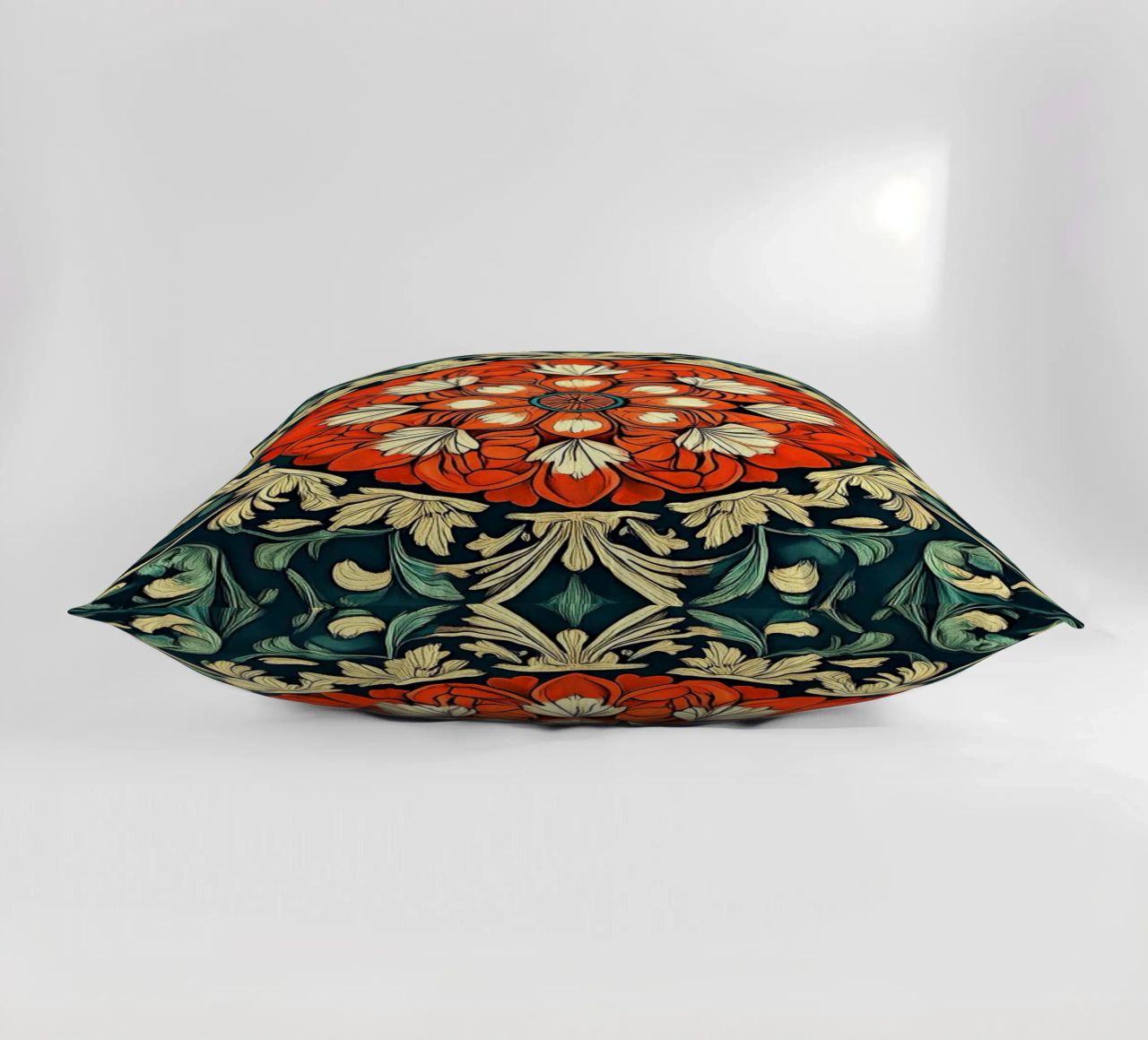 William Morris "Floral Folklore: The Story of William Morris coussin de Nikis Art Studio