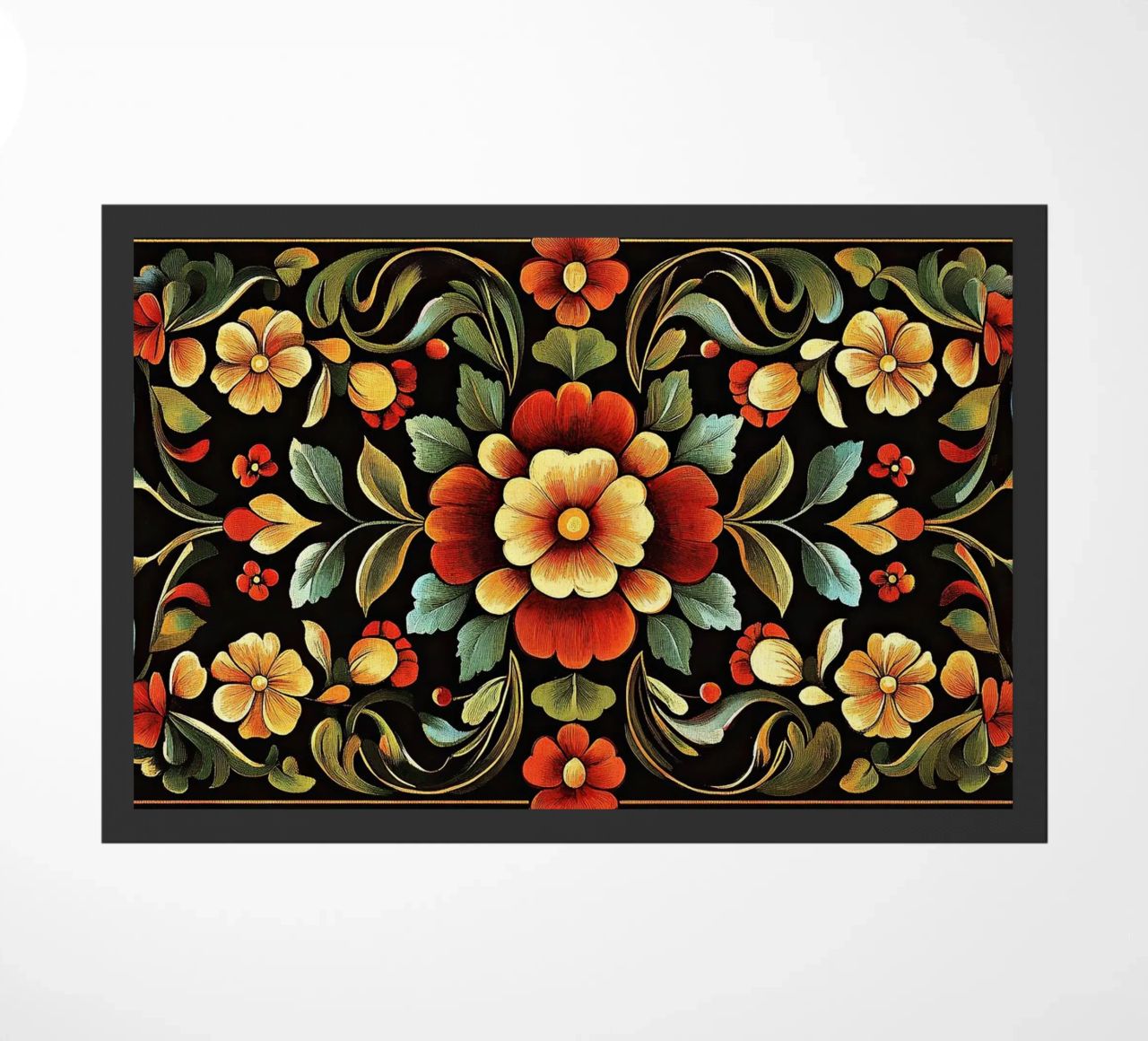 William Morris "Artistry in Nature: A William Morris Tribute felpudo de Nikis Art Studio