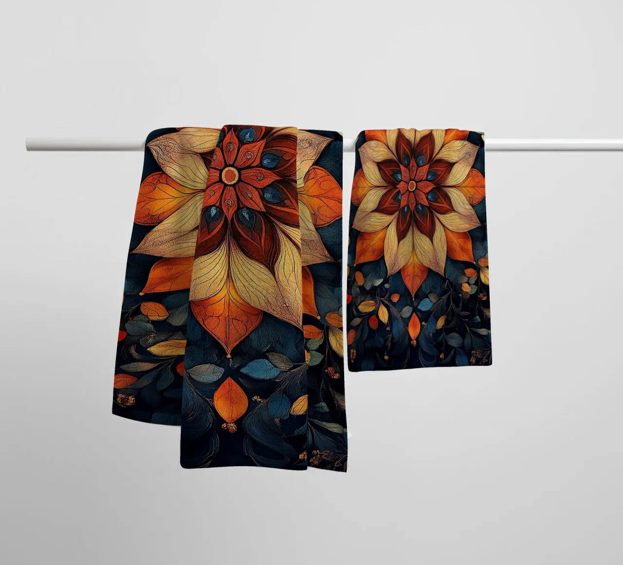 William Morris "Textile Tales: The Morris Pattern Collection asciugamano da bagno da Nikis Art Studio