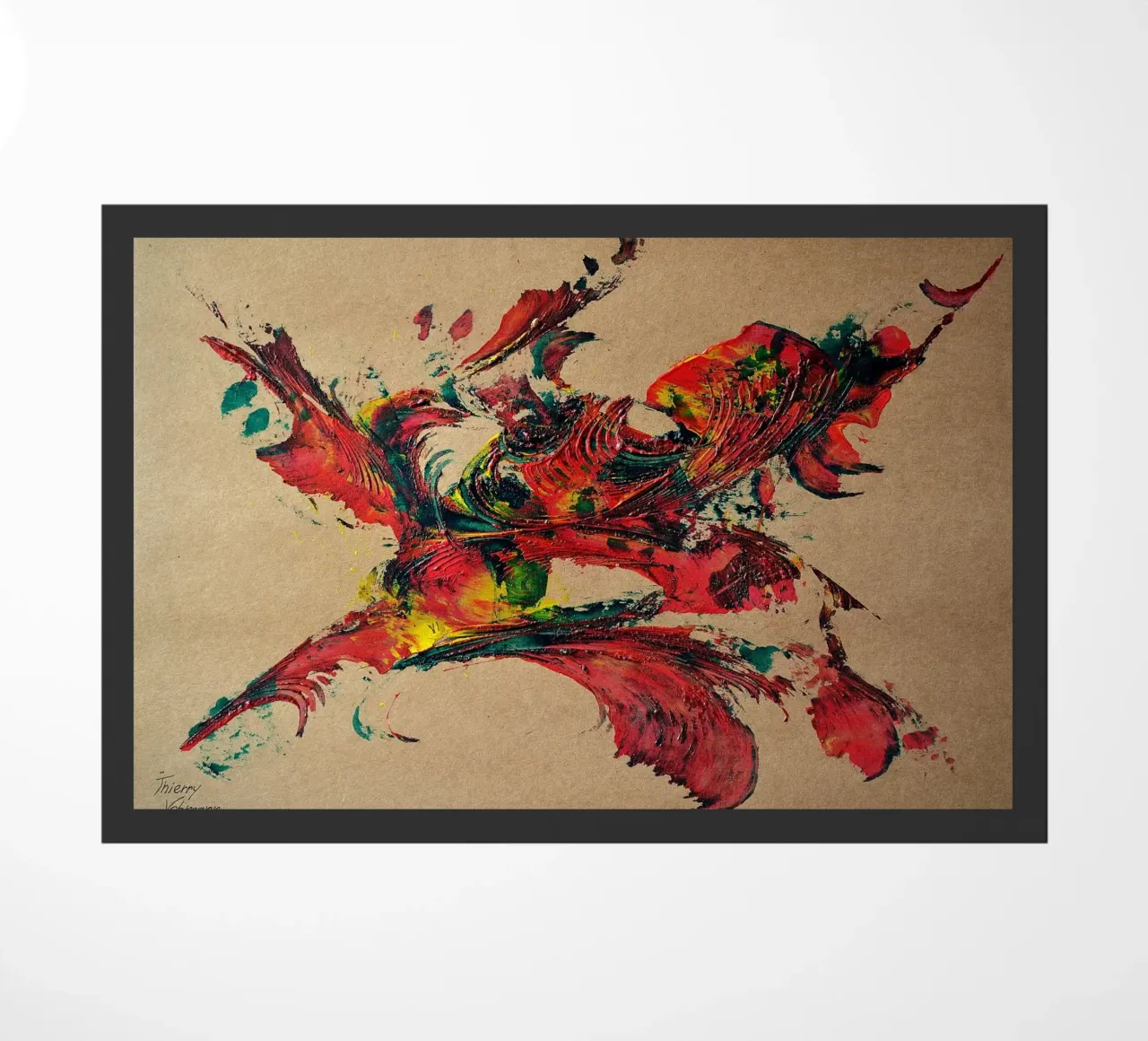 NATURAL STYLE 2 zerbino da Thierry Vobmann Abstract painting