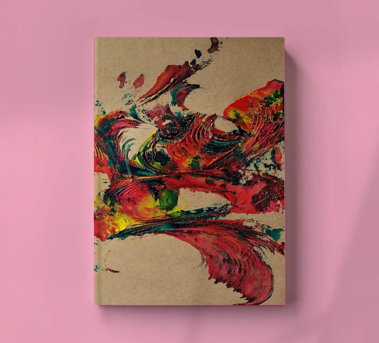NATURAL STYLE 2 notebook by Thierry Vobmann Abstract painting