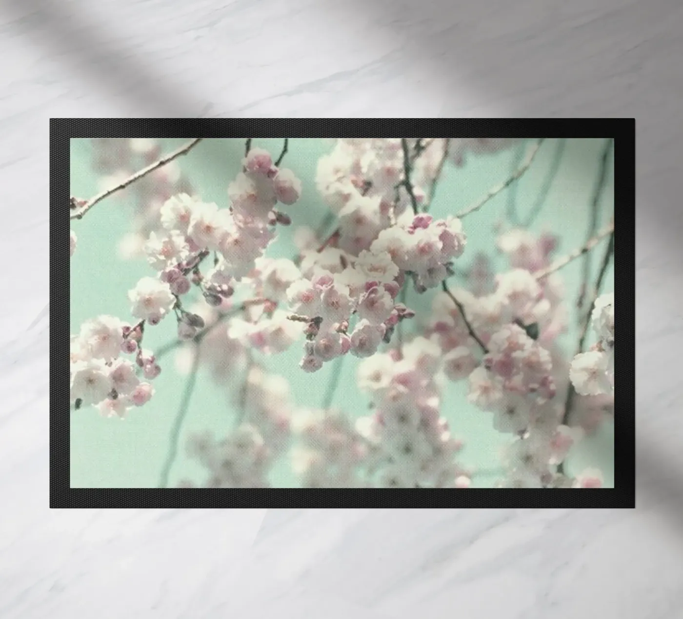 Happy Spring deurmat van Monika Strigel