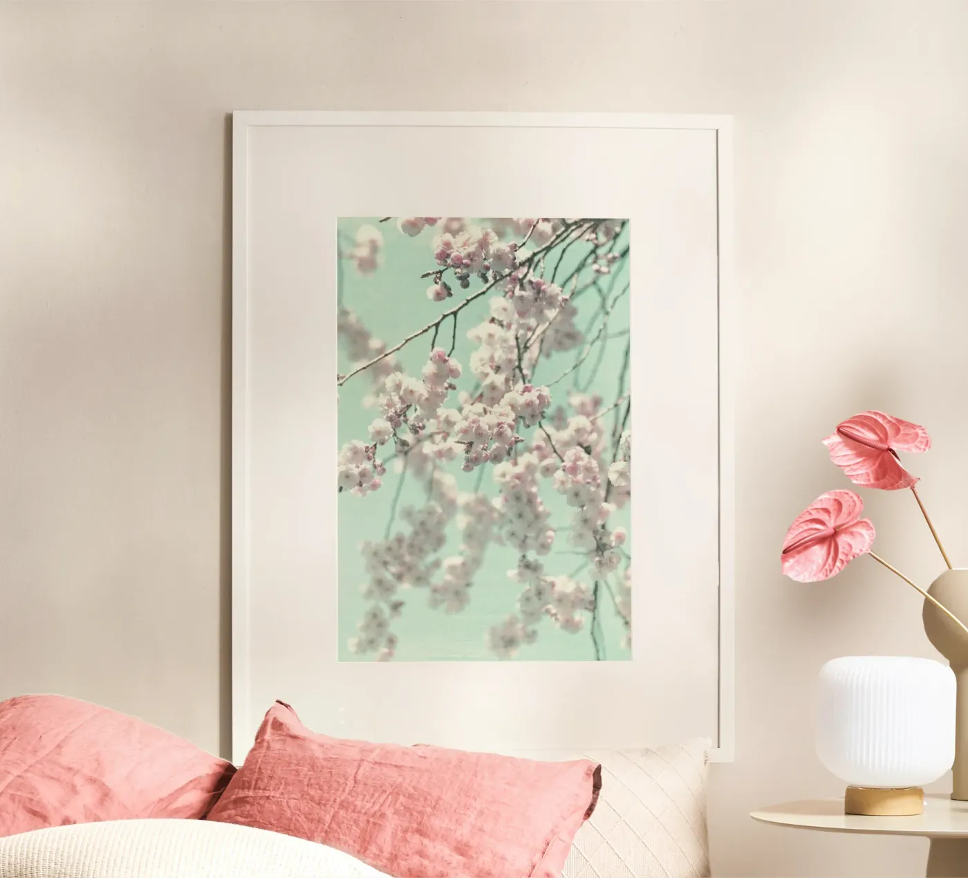 Happy Spring Poster von Monika Strigel