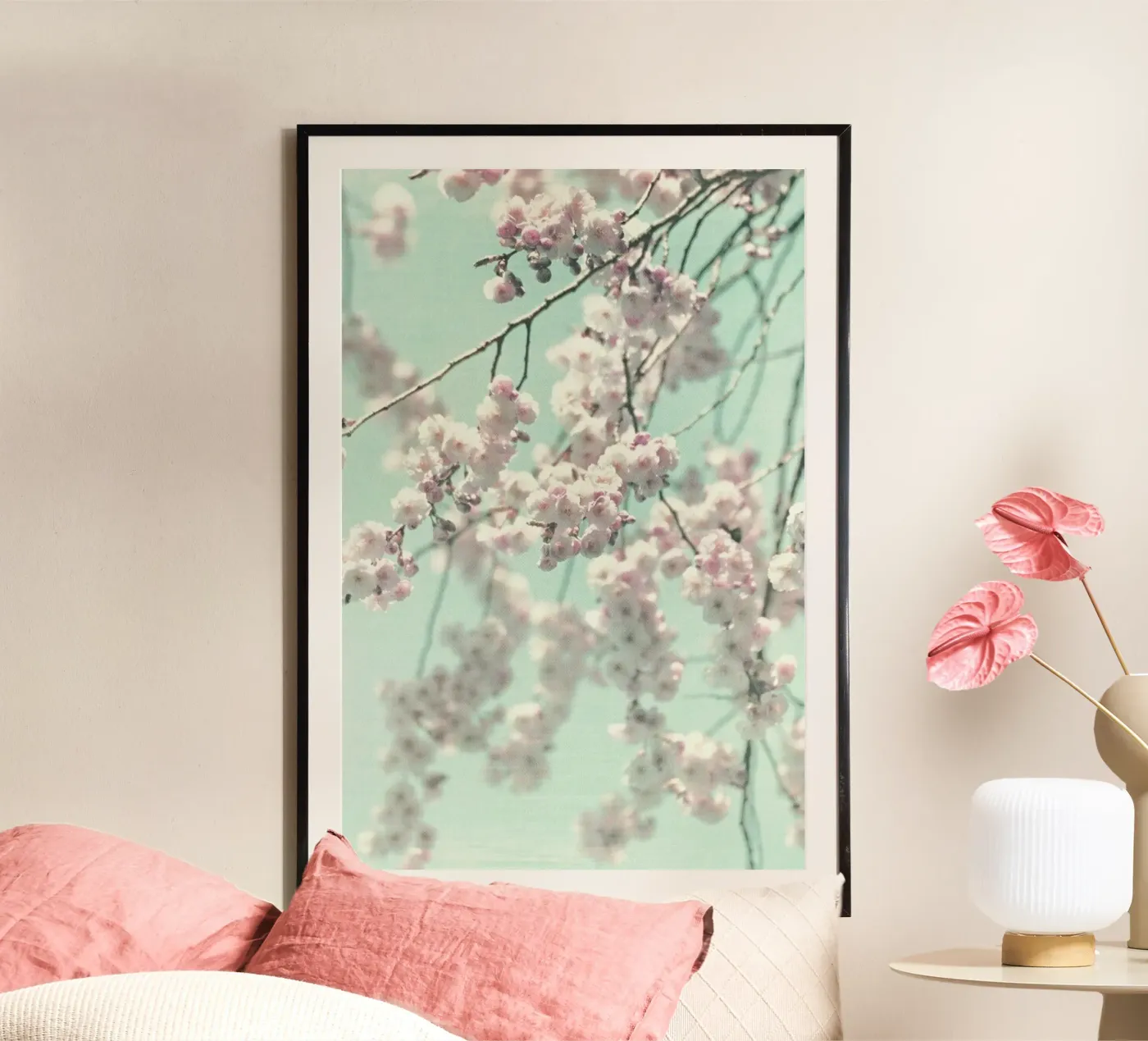 Happy Spring Poster von Monika Strigel