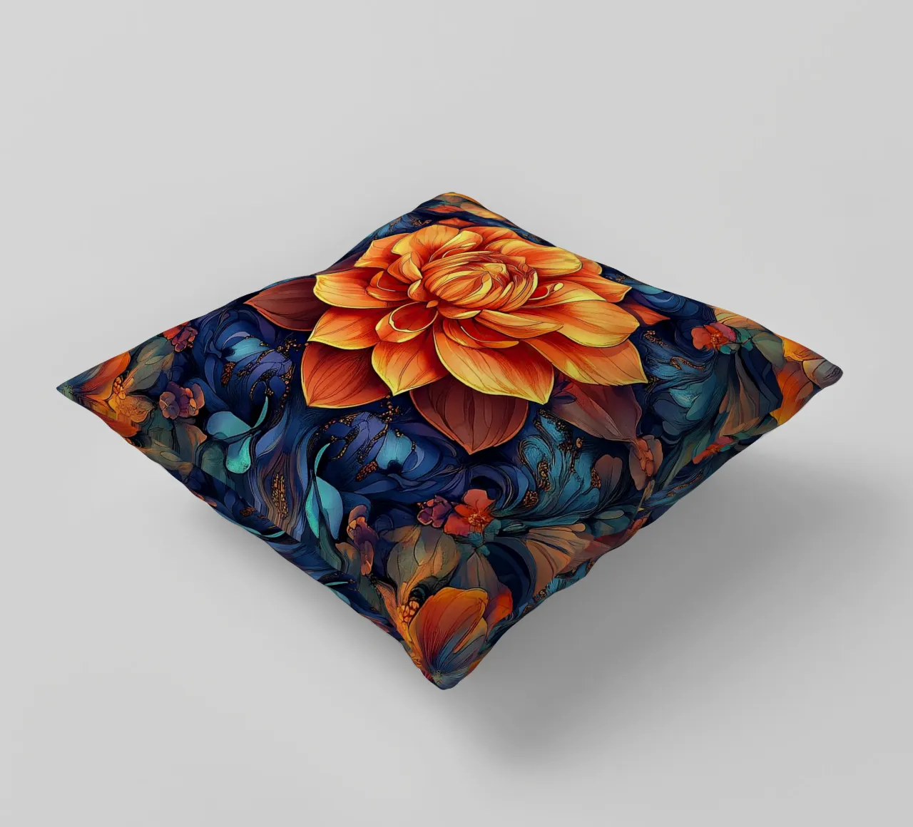 William Morris "Lotus" cuscino da Nikis Art Studio