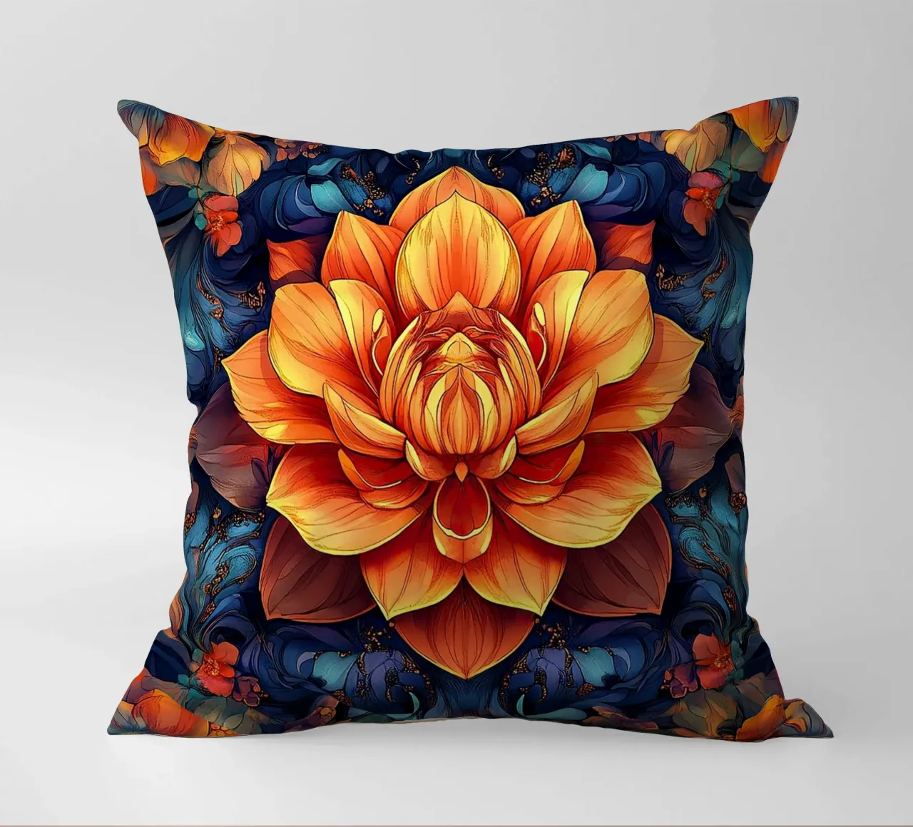 William Morris "Lotus" cuscino da Nikis Art Studio