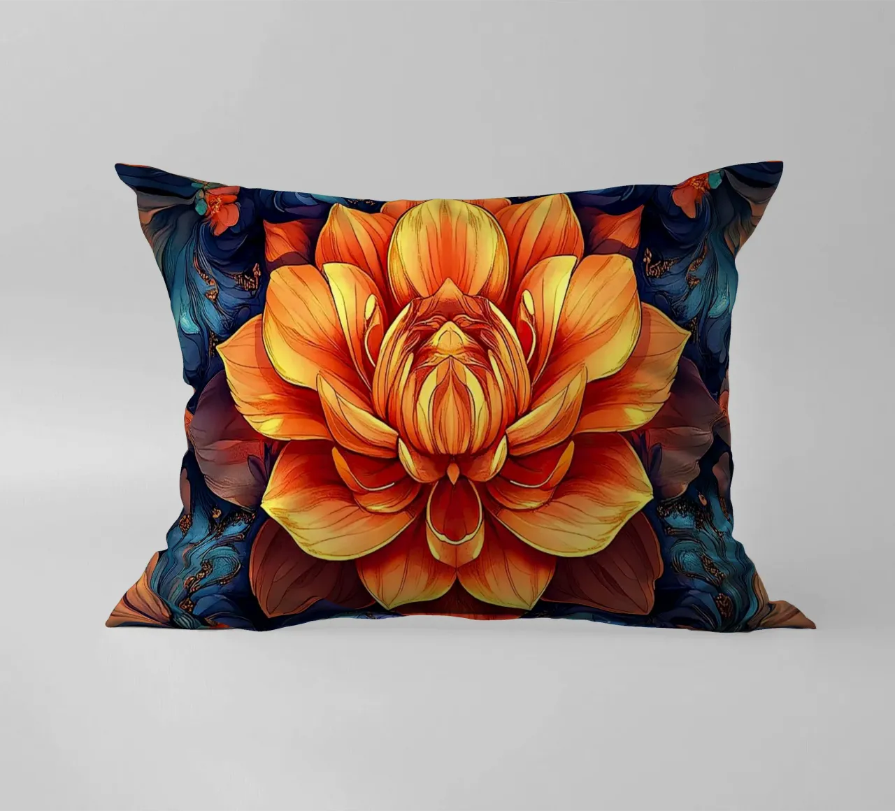 William Morris "Lotus" cuscino da Nikis Art Studio