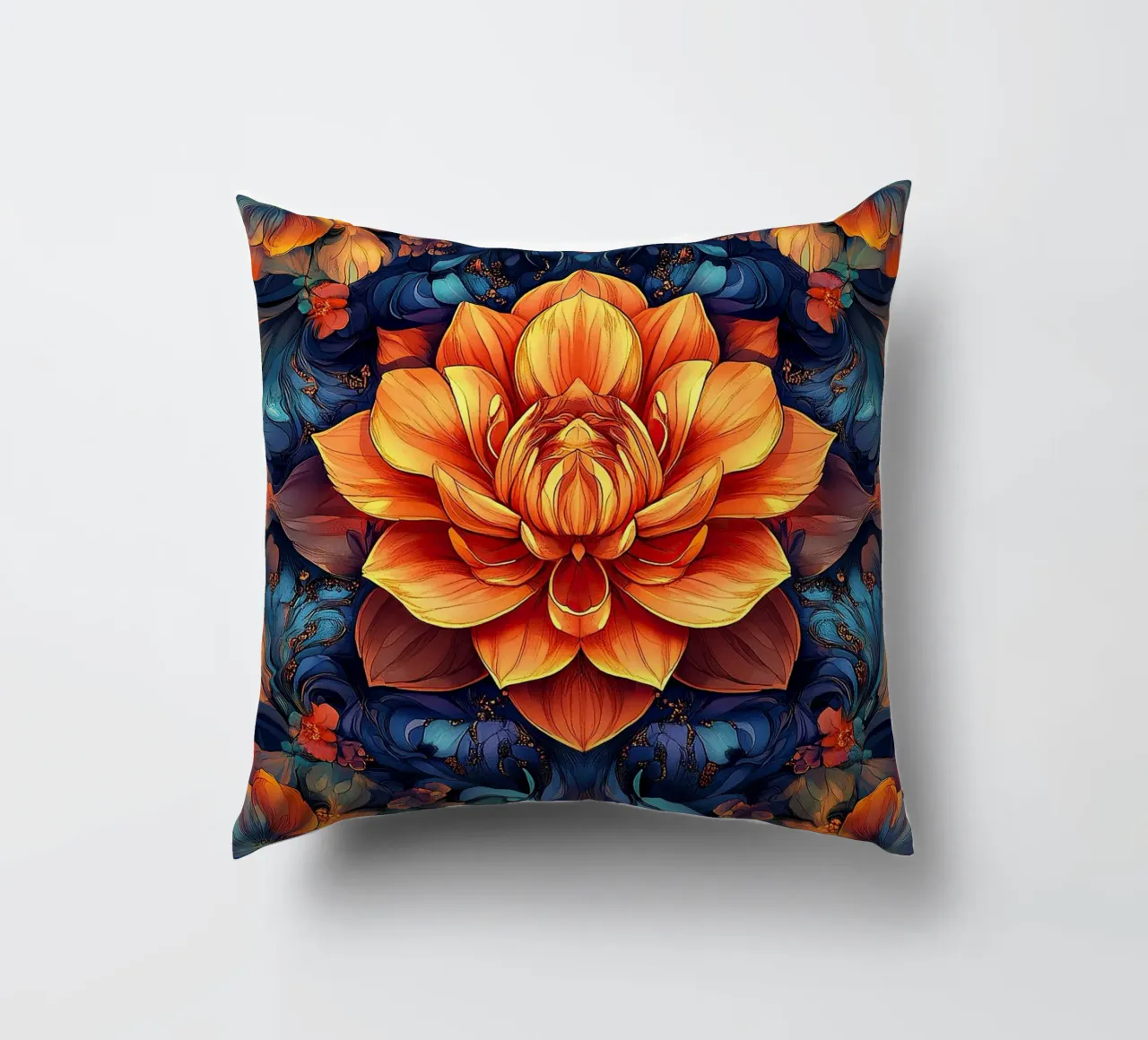 William Morris "Lotus" cuscino da Nikis Art Studio