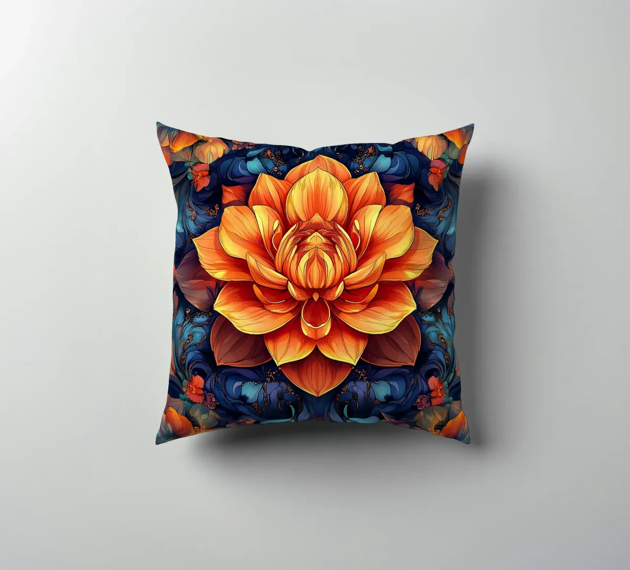 William Morris "Lotus" cuscino da Nikis Art Studio