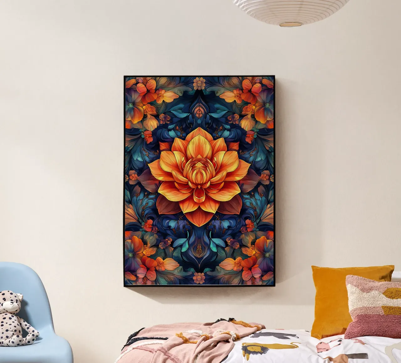 William Morris "Lotus" plexiglass da Nikis Art Studio