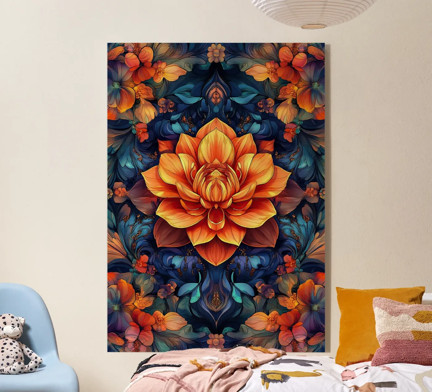 William Morris "Lotus" plexiglass da Nikis Art Studio