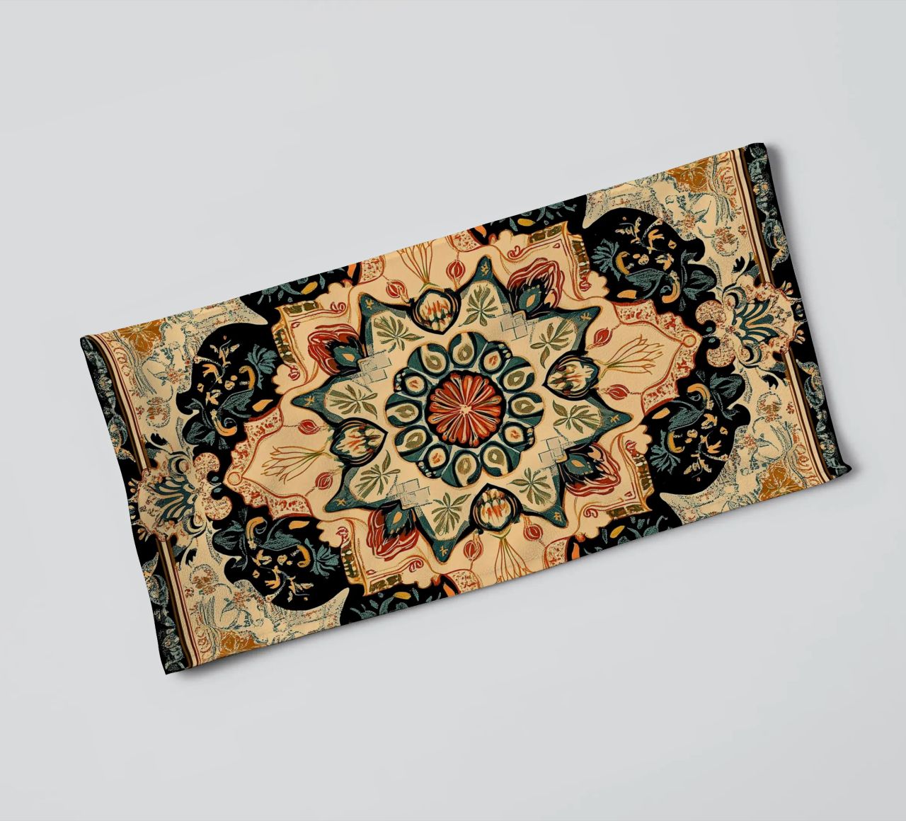 William Morris "Ornate Serenity: The Timeless Designs of Mor toalla de baño de Nikis Art Studio