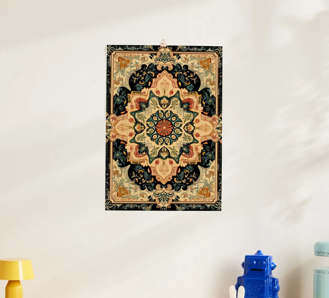 William Morris "Ornate Serenity: The Timeless Designs of Mor poster da Nikis Art Studio