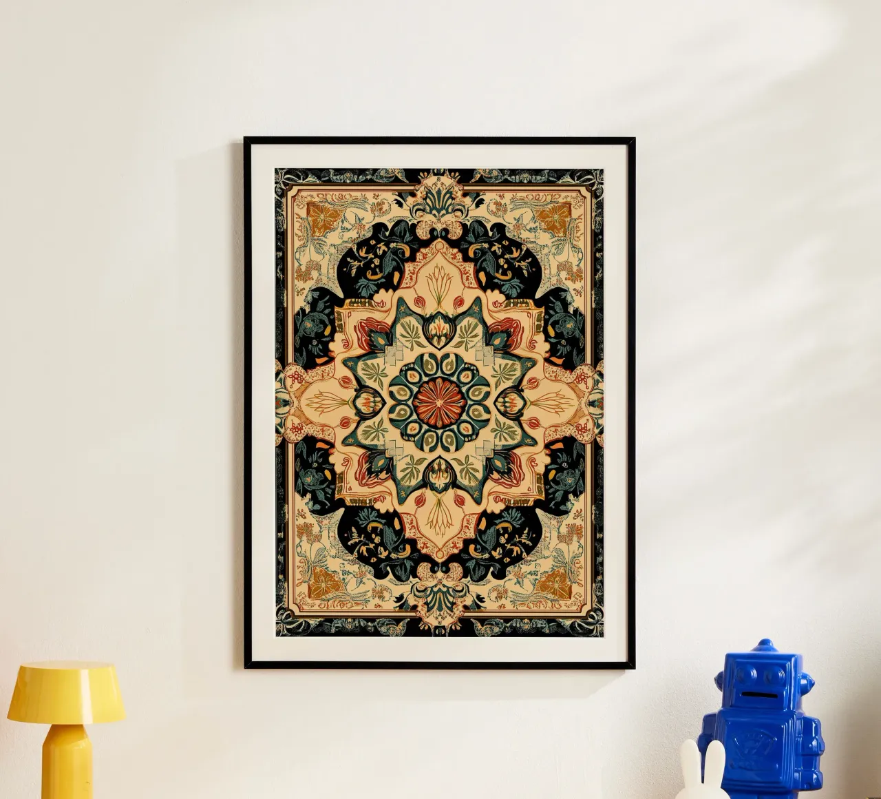 William Morris "Ornate Serenity: The Timeless Designs of Mor poster da Nikis Art Studio