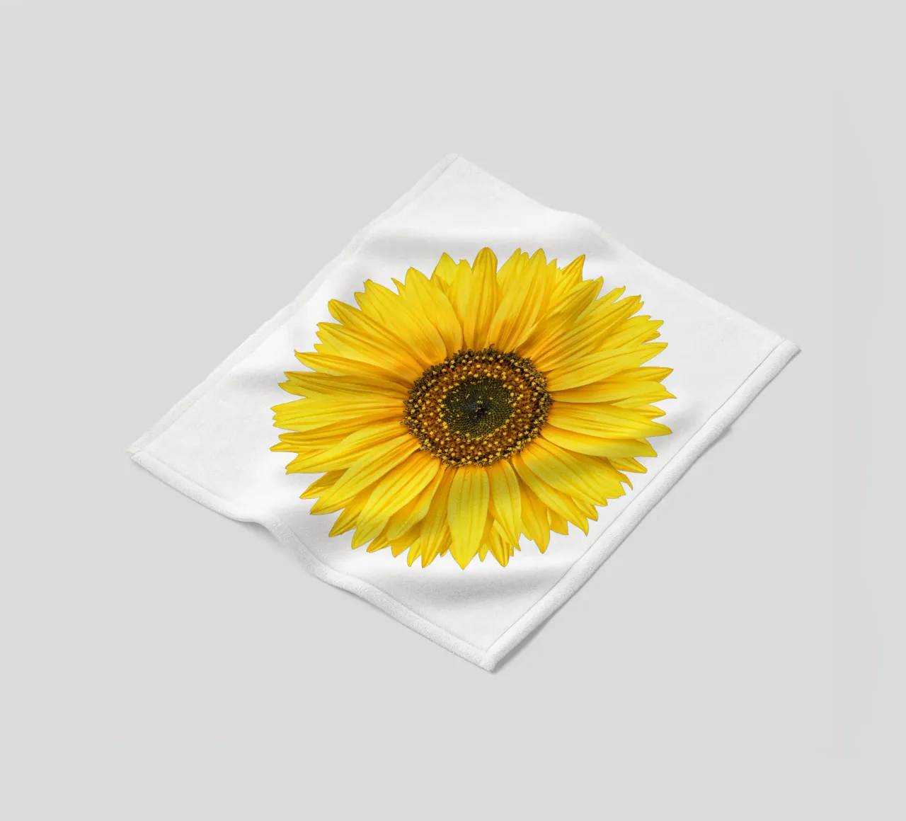 Sonnenblume Fleecedecke von Curious Collections by Marielle Leenders