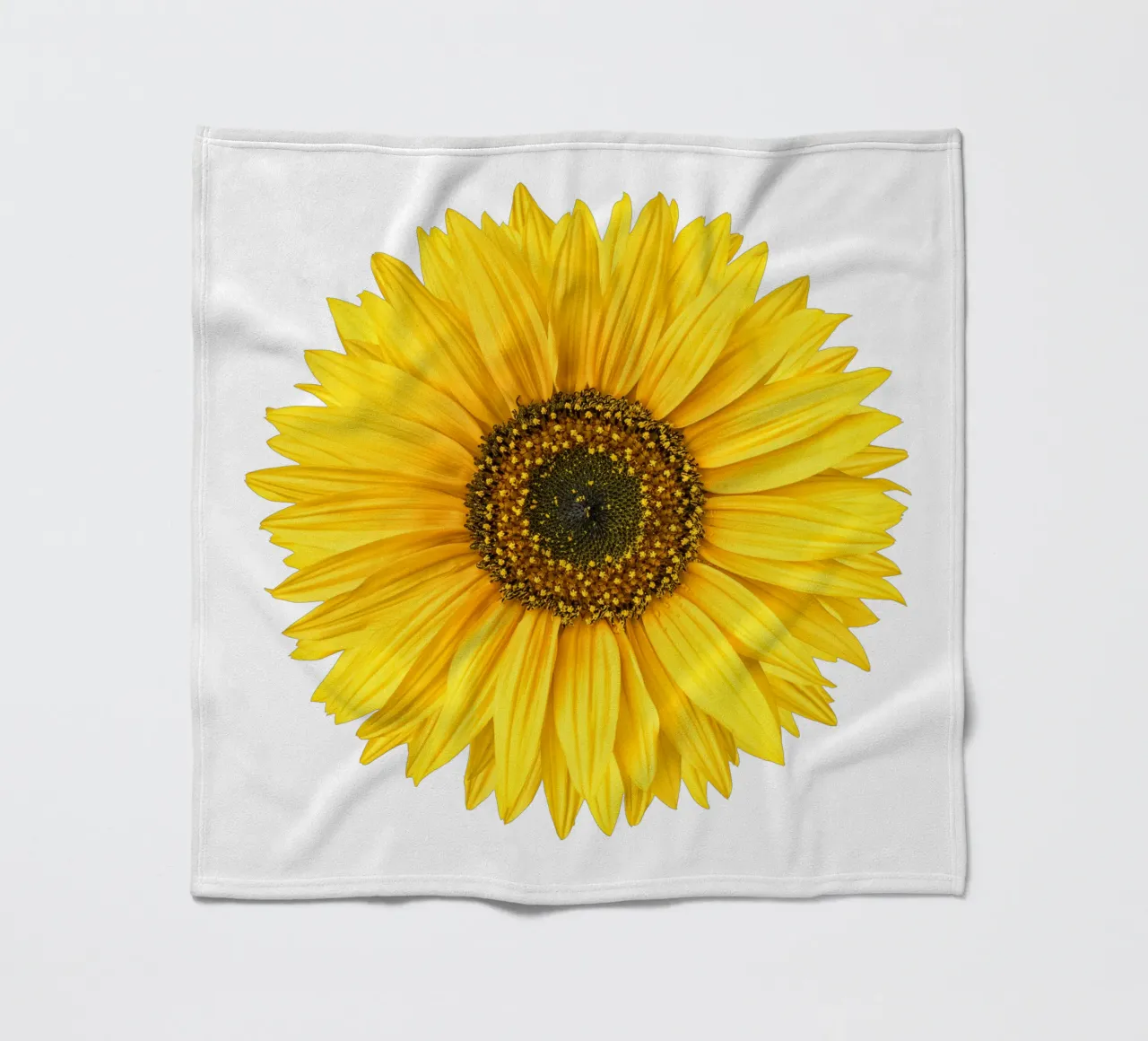 Sonnenblume Fleecedecke von Curious Collections by Marielle Leenders