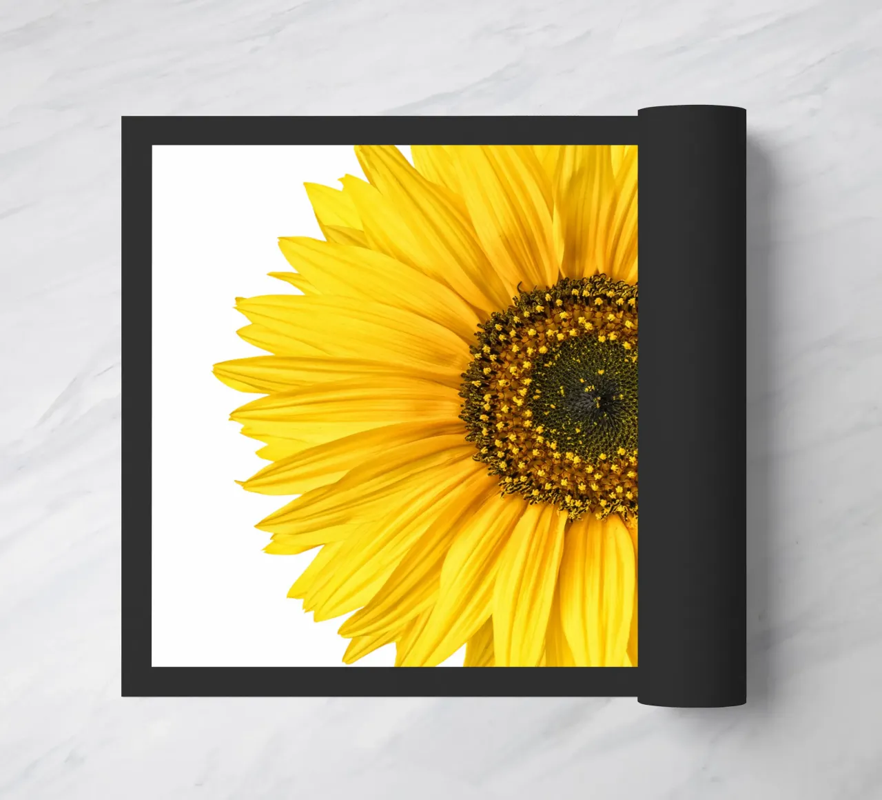 Sunflower doormat by Curious Collections by Marielle Leenders