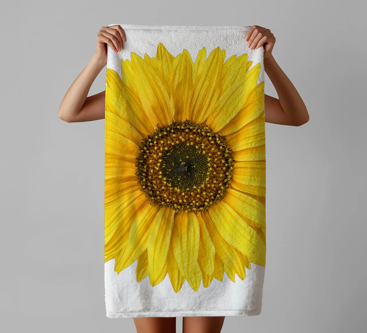 Sunflower towel by Curious Collections by Marielle Leenders