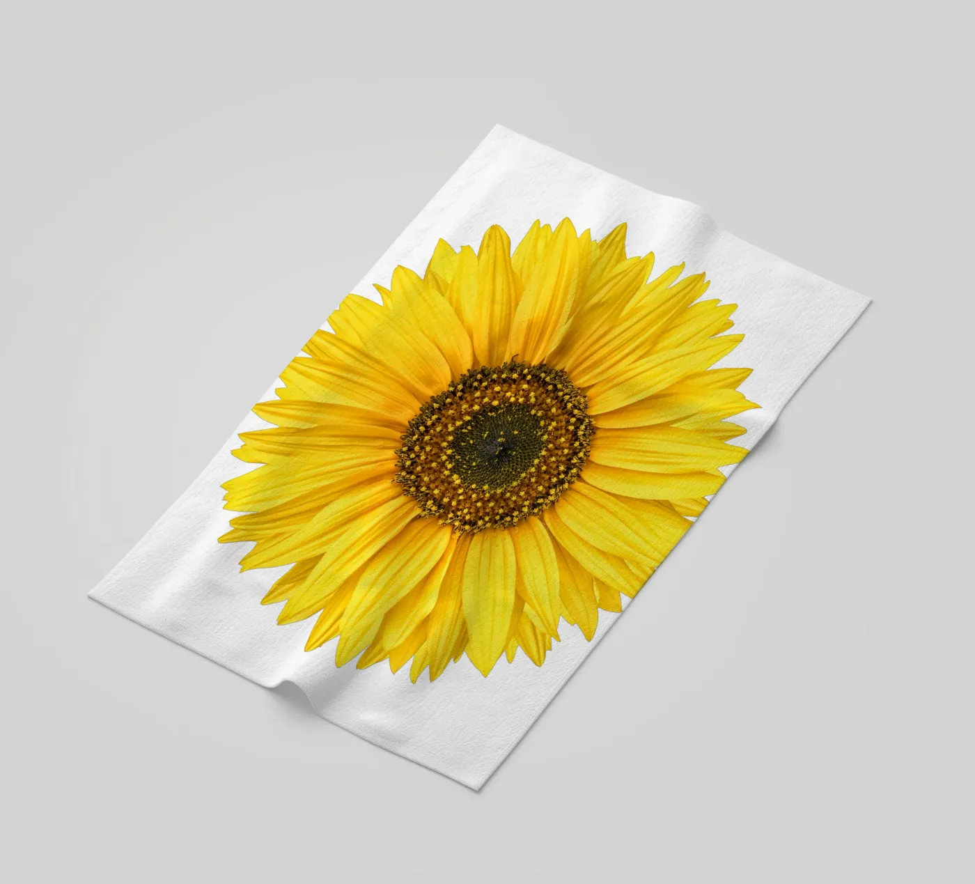 Sunflower strandhanddoek van Curious Collections by Marielle Leenders
