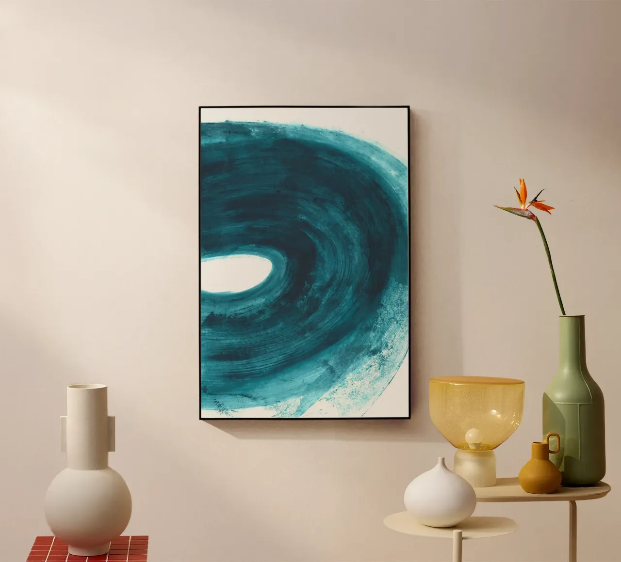 Dalprem Kaur Art - Una ola se mueve metacrilato de The Artcircle