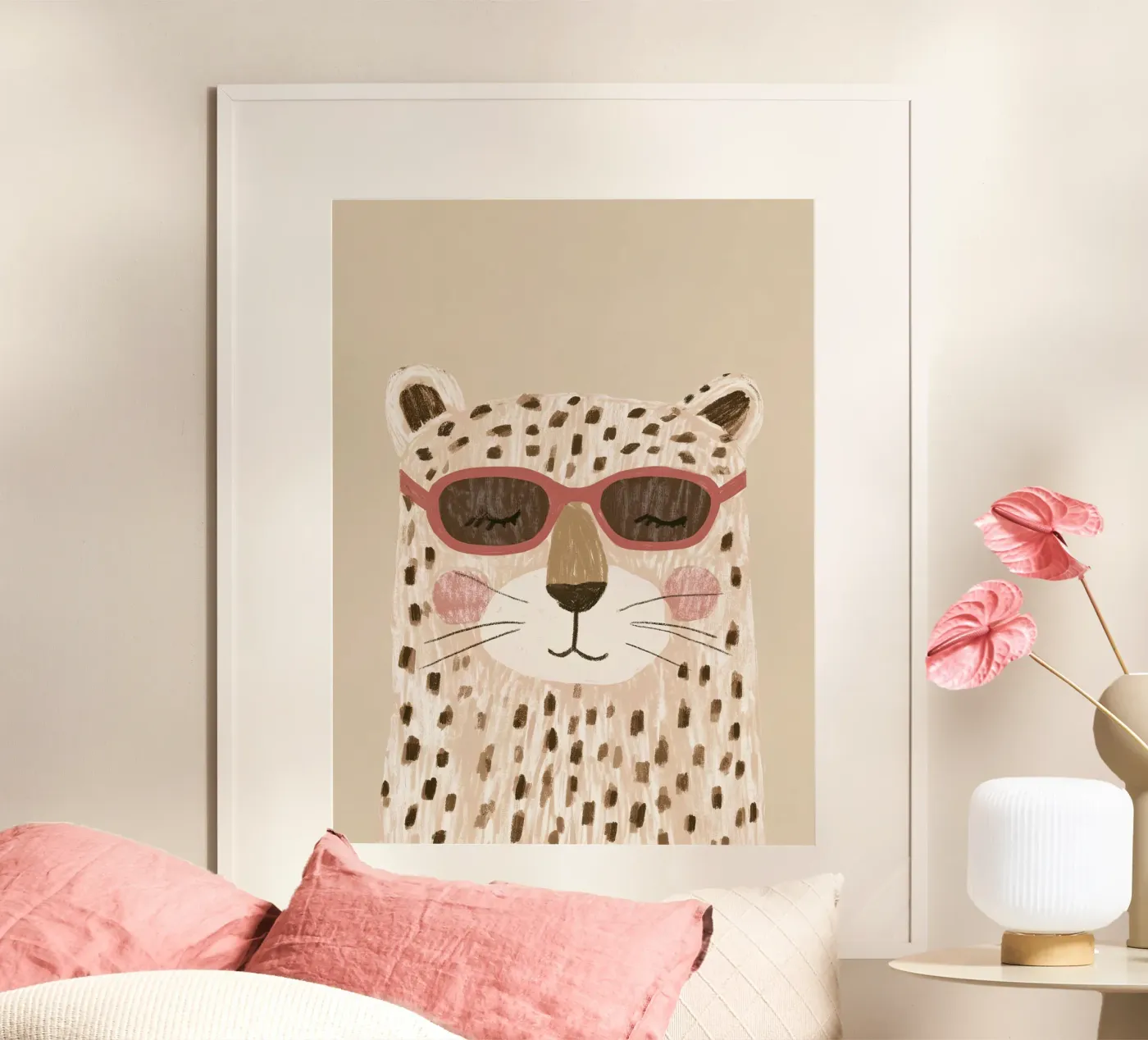 Leopard cool poster de Aimee