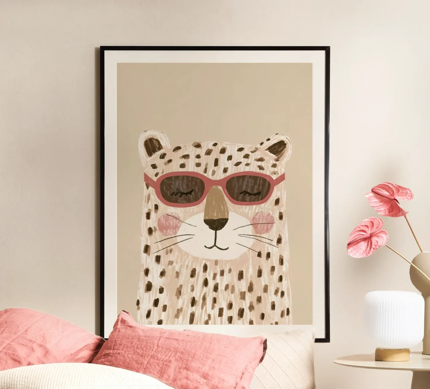 Leopard cool poster de Aimee