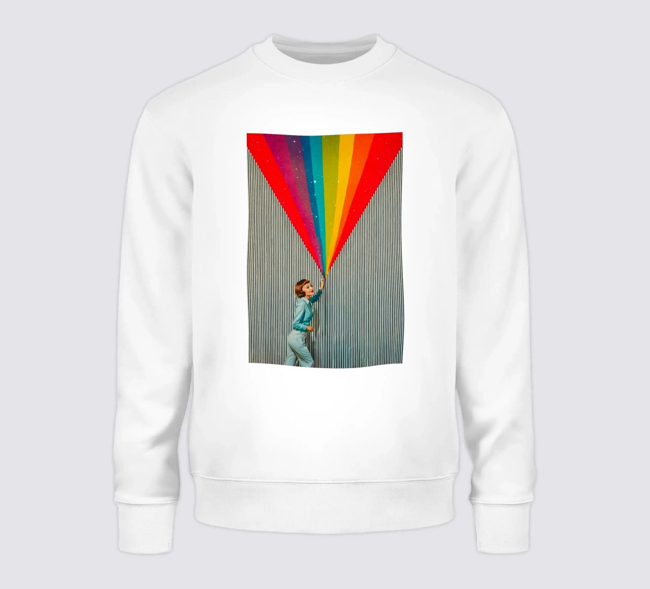 Enséñame el arco iris sudadera de Studio Mooodz