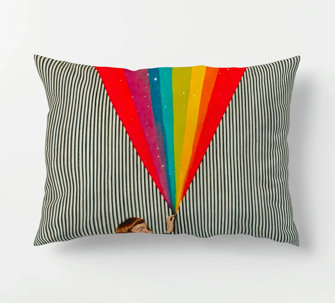 Mostrami l'arcobaleno cuscino da Studio Mooodz