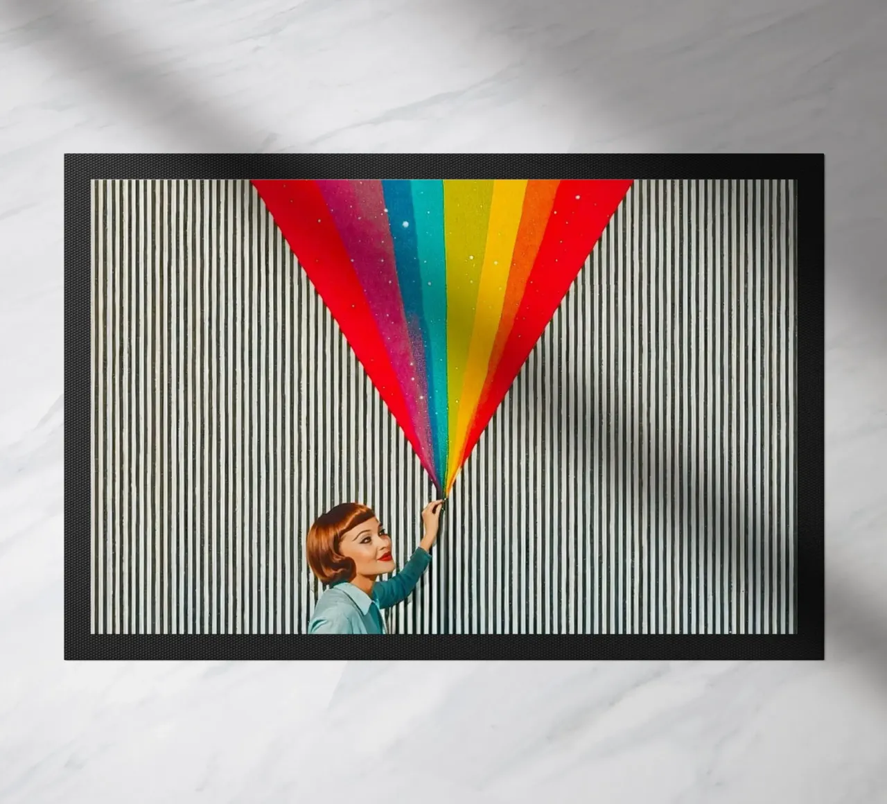 Mostrami l'arcobaleno zerbino da Studio Mooodz