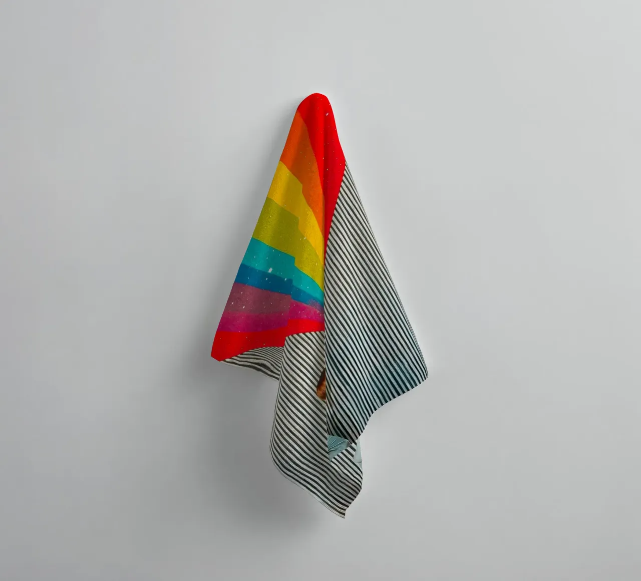 Enséñame el arco iris toalla de baño de Studio Mooodz