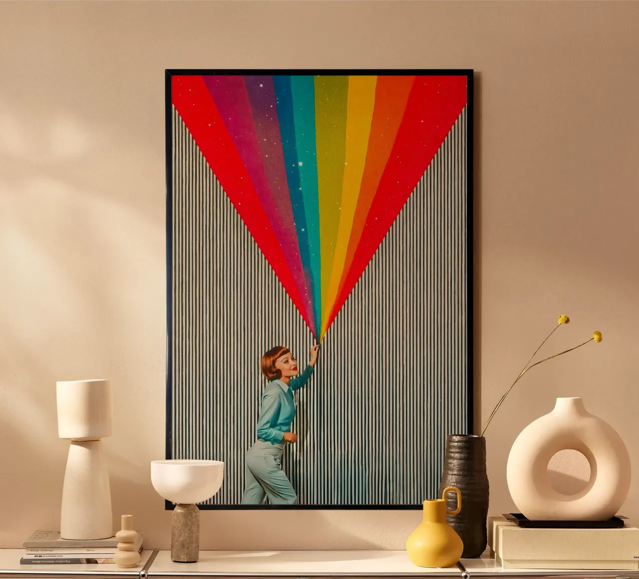 Zeig mir den Regenbogen Poster von Studio Mooodz