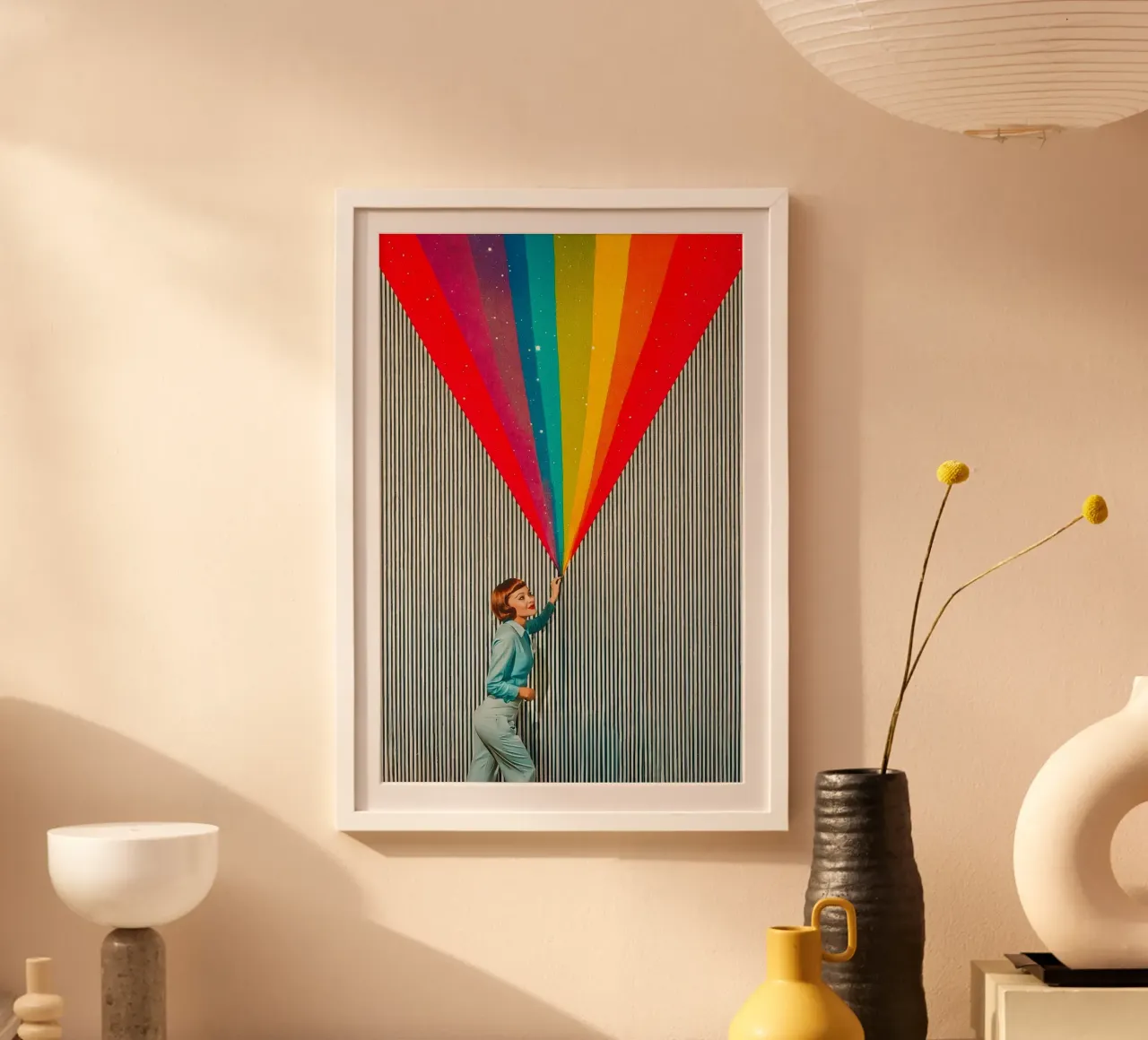 Zeig mir den Regenbogen Poster von Studio Mooodz