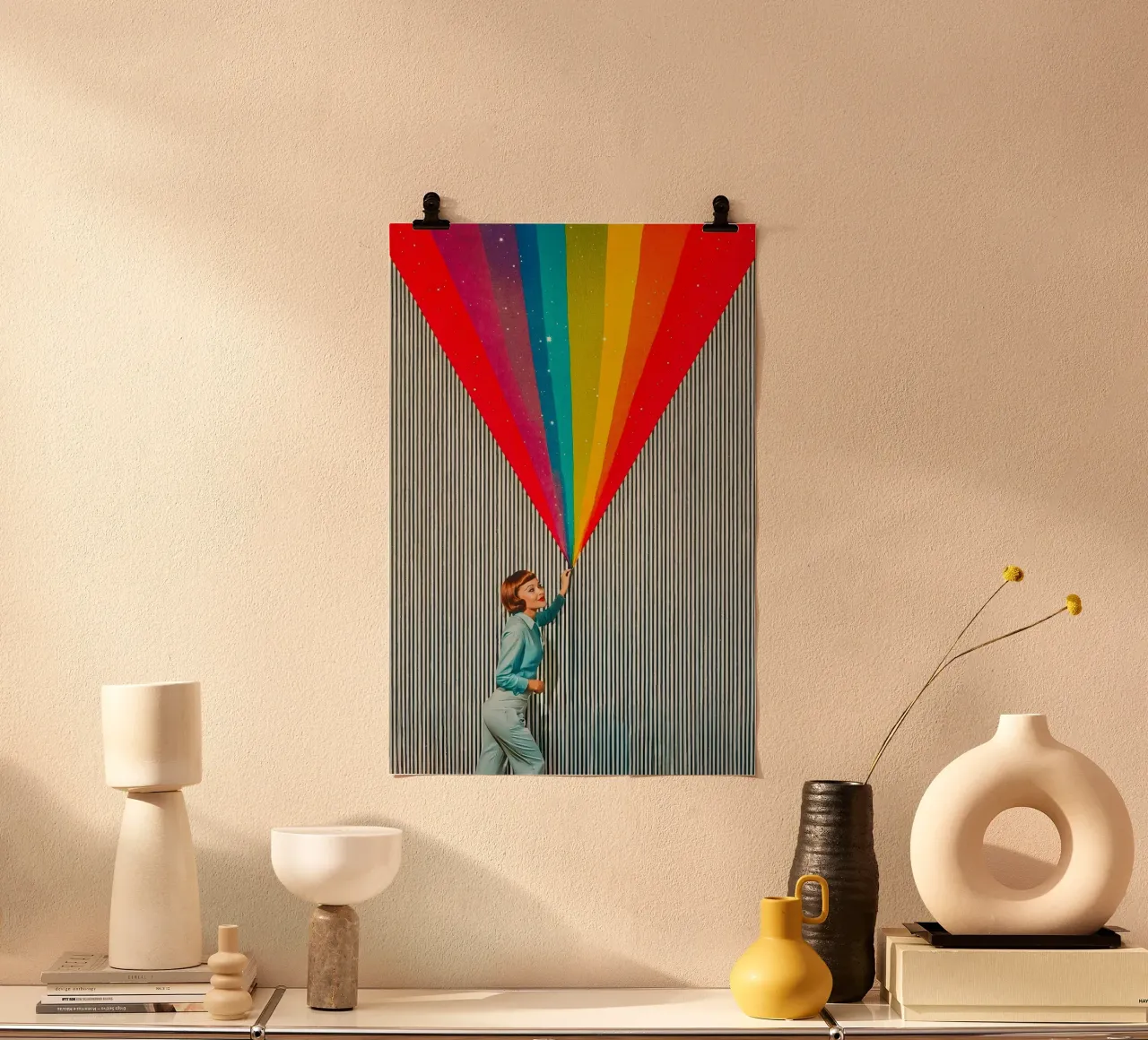 Zeig mir den Regenbogen Poster von Studio Mooodz