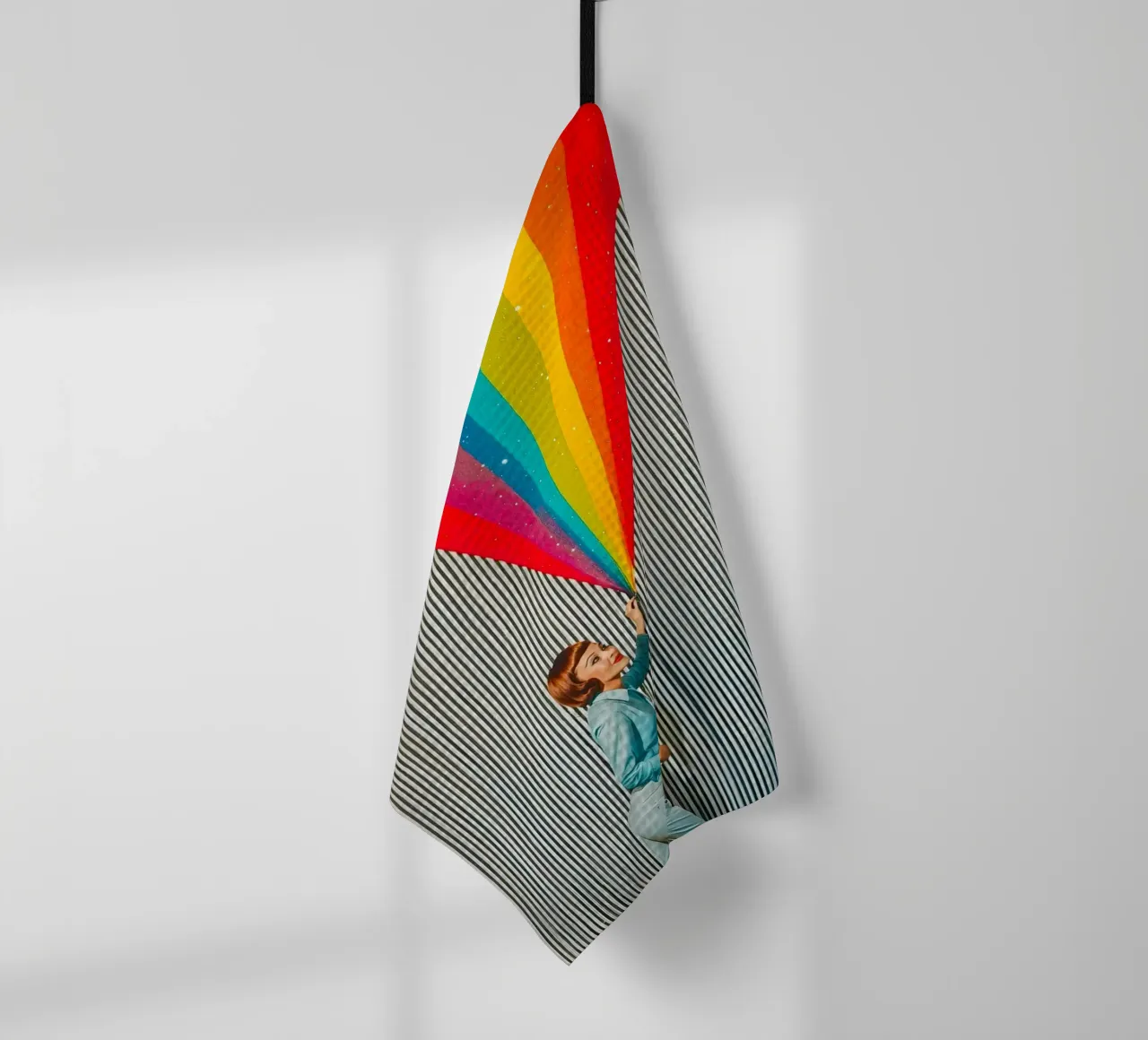 Mostrami l'arcobaleno canovaccio da cucina da Studio Mooodz