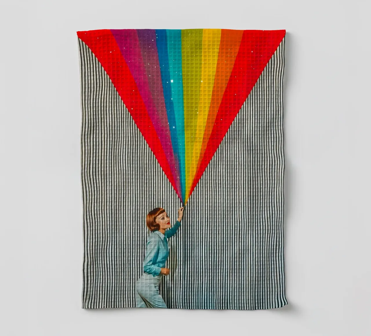 Mostrami l'arcobaleno canovaccio da cucina da Studio Mooodz