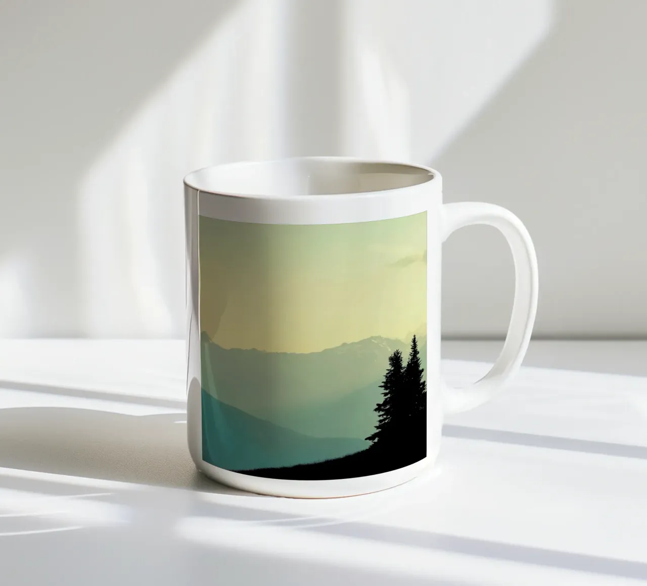 What A Wonderful World tazza in ceramica da Robin Delean