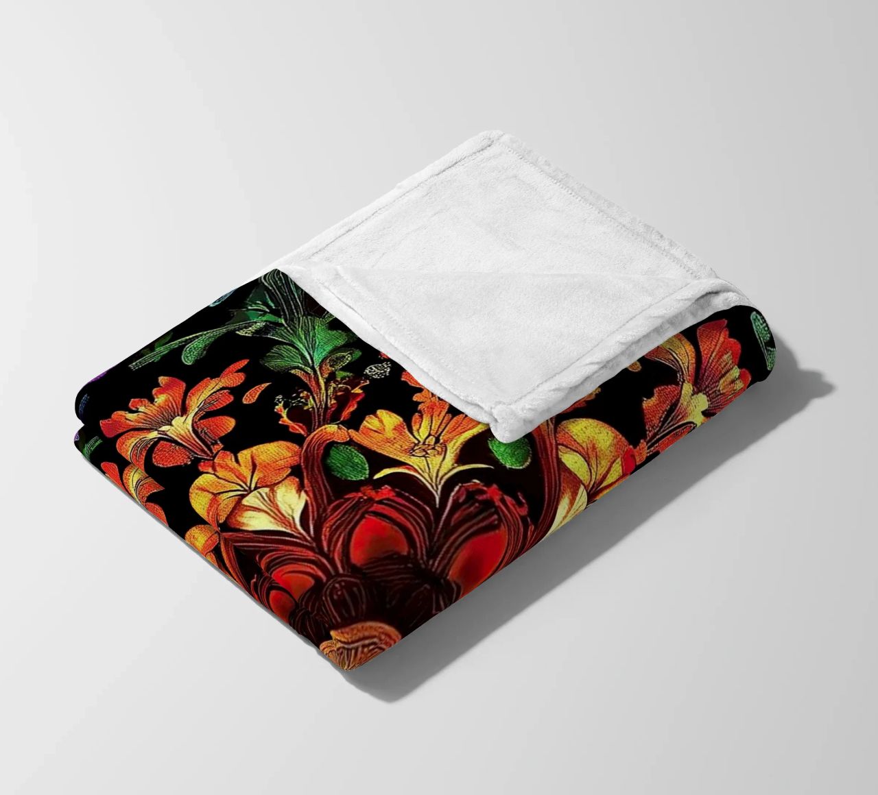 William Morris "The Floral Narrative: Telling Stories with M coperta in pile da Nikis Art Studio