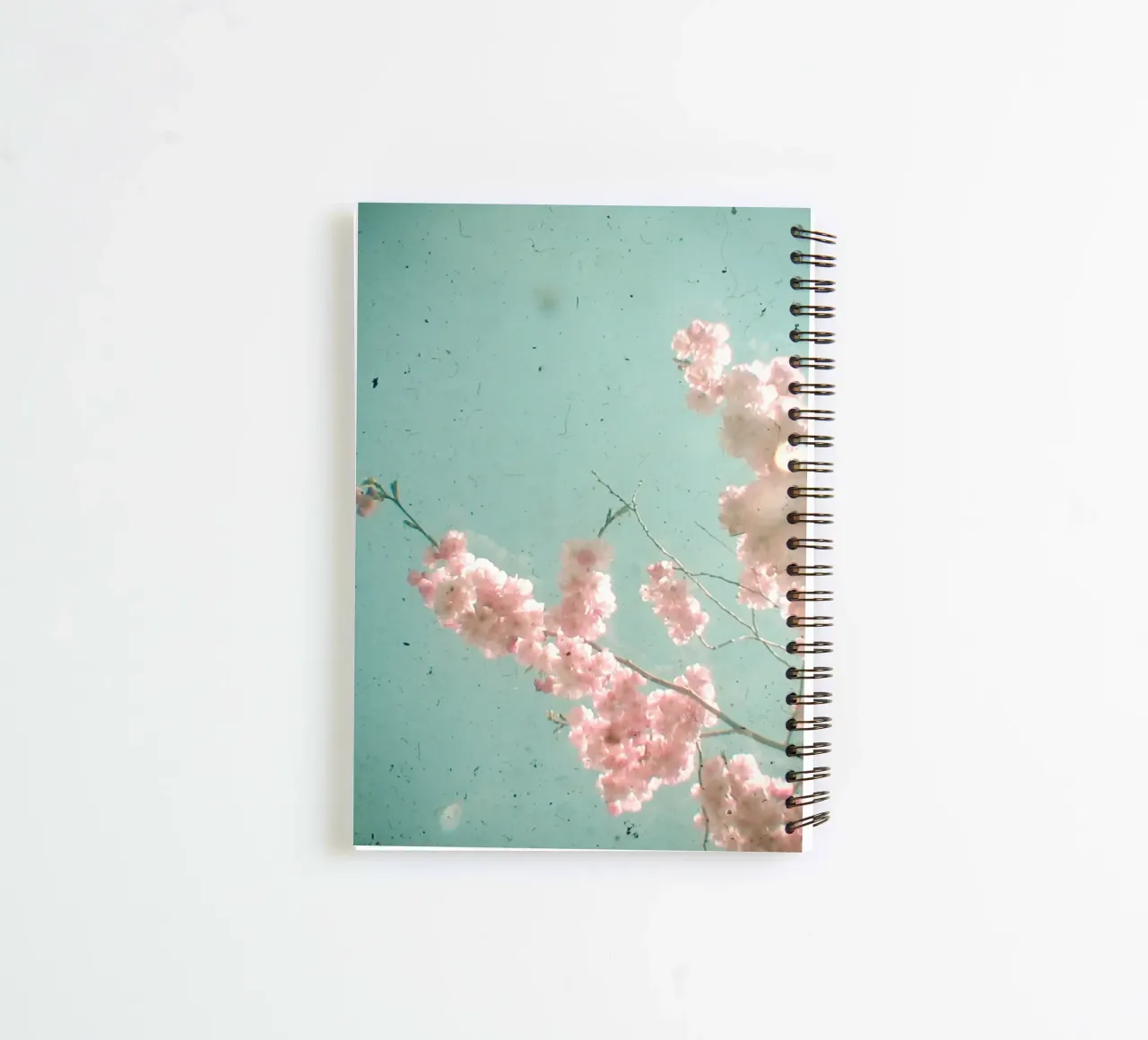 Hazy Sunshine spiral notebook by Cassia Beck Photography