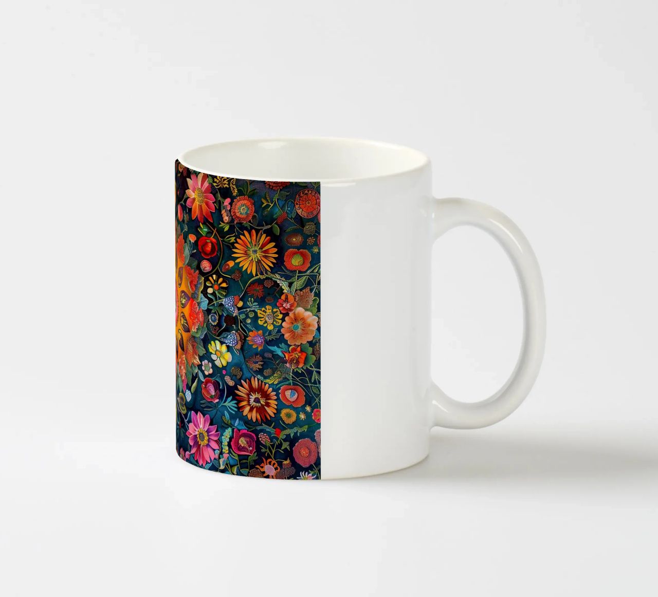 William Morris "Intricate Inspirations: The World of William tazza in ceramica da Nikis Art Studio