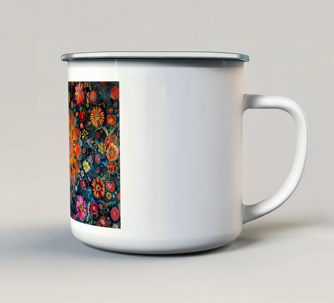 William Morris "Intricate Inspirations: The World of William tazza in smalto da Nikis Art Studio