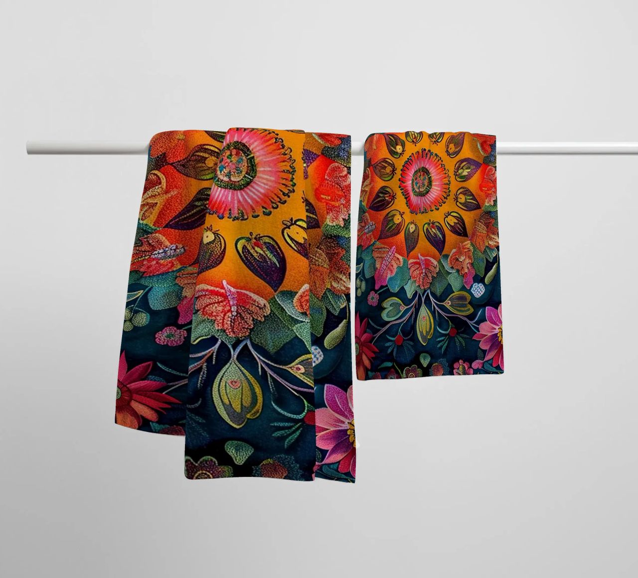 William Morris "Intricate Inspirations: The World of William asciugamano da bagno da Nikis Art Studio