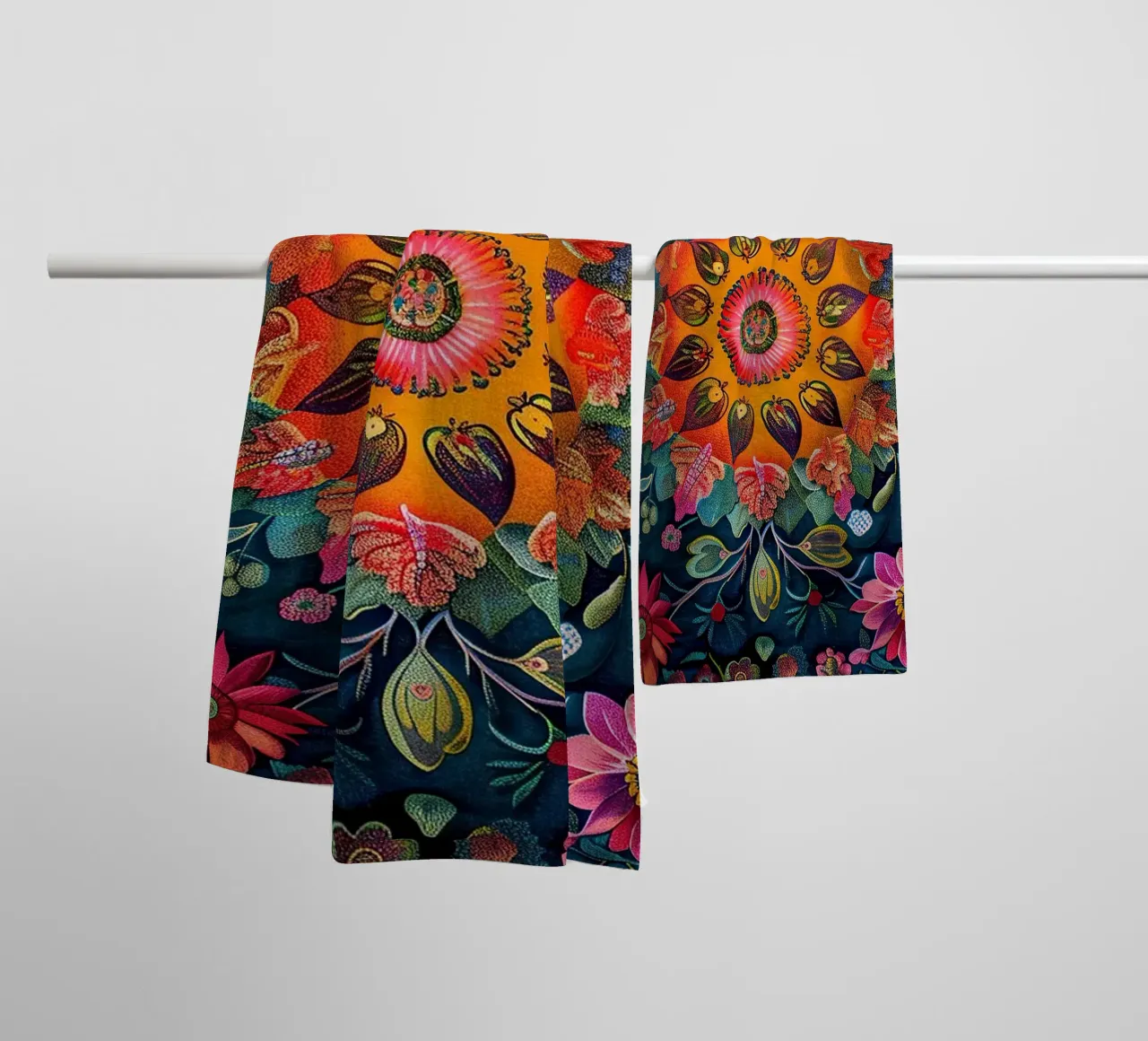 William Morris "Intricate Inspirations: The World of William asciugamano da bagno da Nikis Art Studio