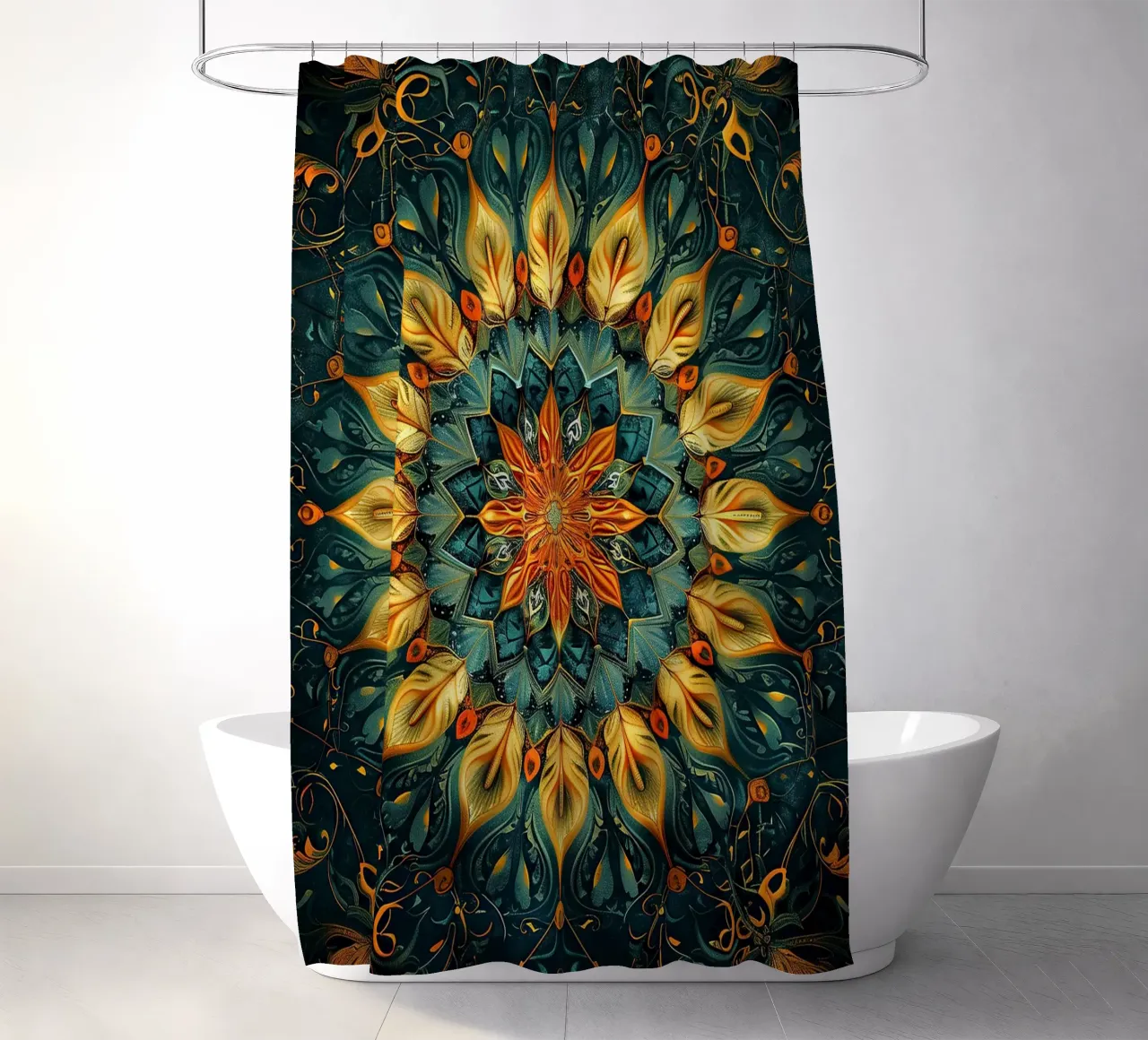 William Morris "The Art of Whimsy: Morris’s Decorative Desig tenda da doccia da Nikis Art Studio