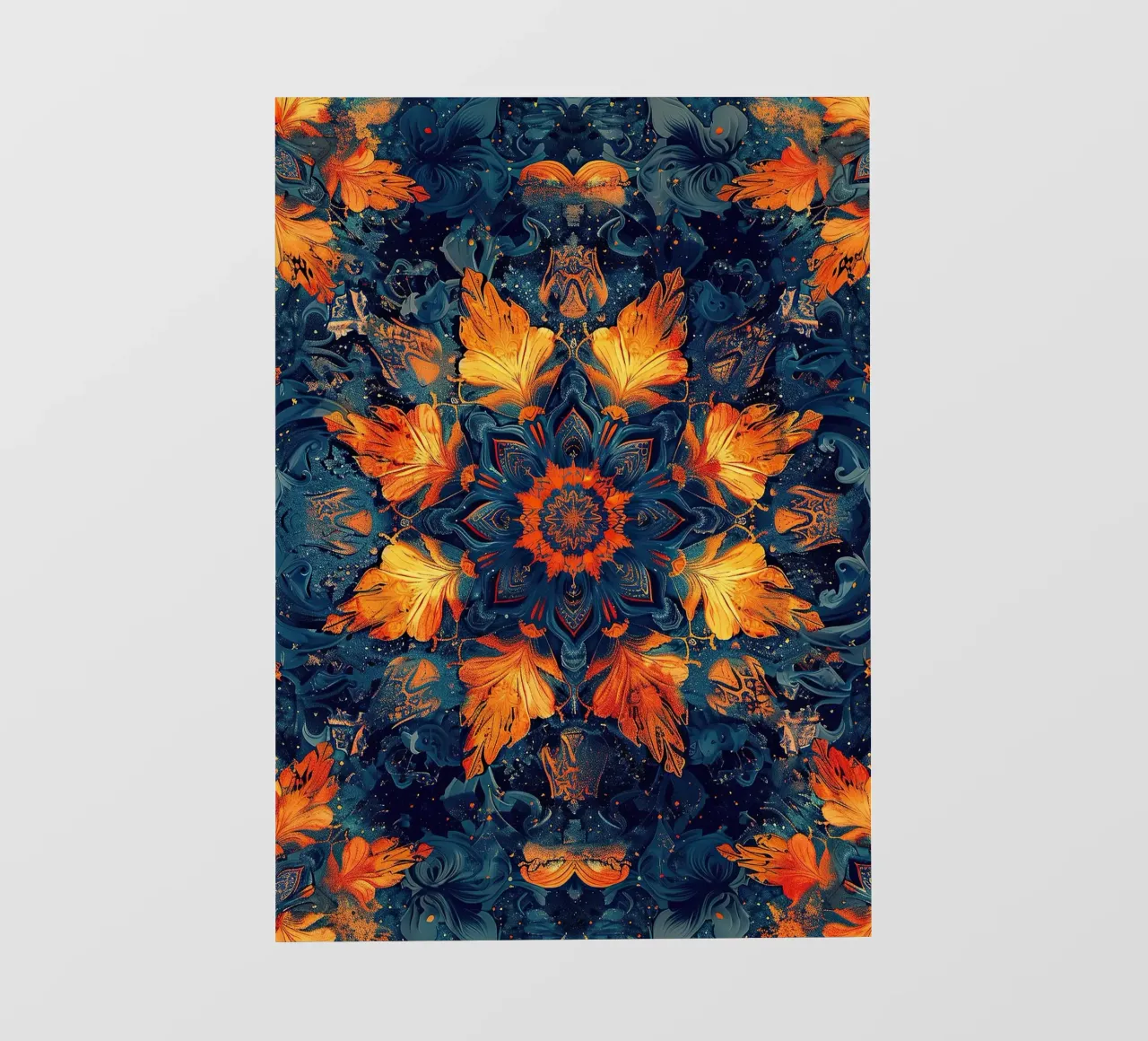 William Morris "Nature’s Mosaics: Patterns by William Morris pellicola backlit da Nikis Art Studio