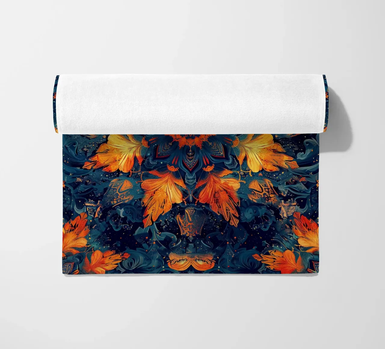 William Morris "Nature’s Mosaics: Patterns by William Morris telo mare da Nikis Art Studio