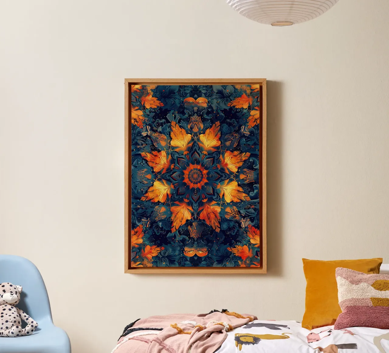 William Morris "Nature’s Mosaics: Patterns by William Morris toile avec Caisse américaine de Nikis Art Studio